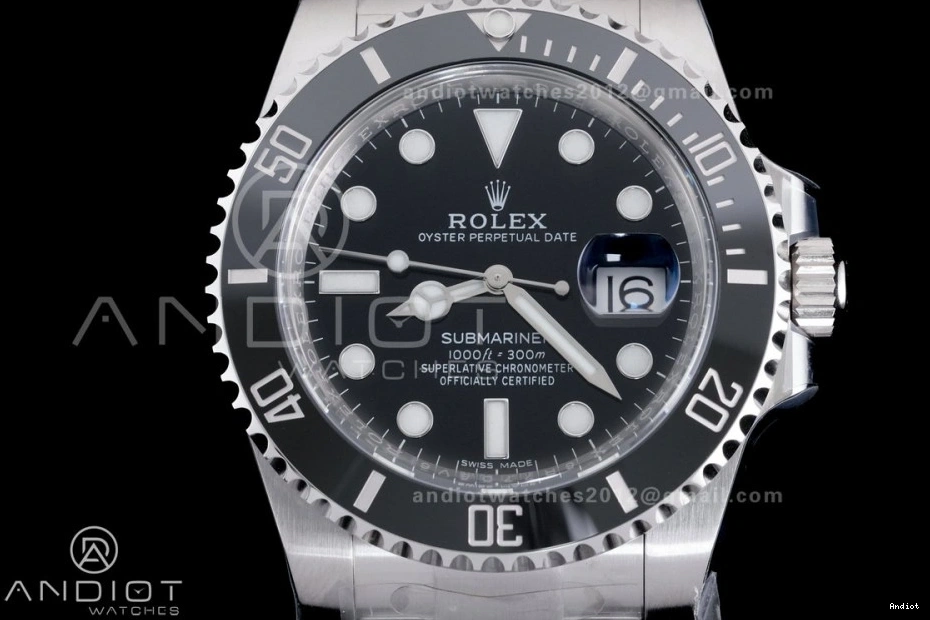Bracelet on Clean 116610 LN SA3135 Ceramic 904L Best Submariner Black SS Edition 1:1 0428